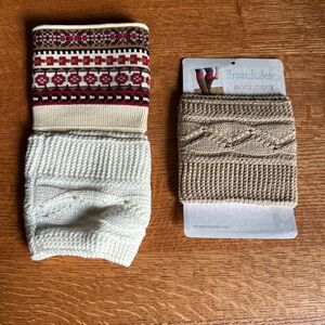 Grace & Lace Patterned and Knit Boot Cuffs